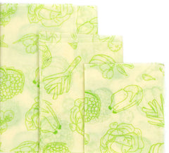 Reusable Beeswax Cloth Wrap - Keep Your Food Fresh