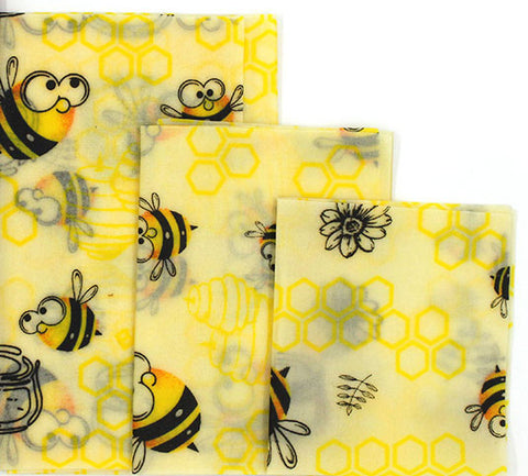 Reusable Beeswax Cloth Wrap - Keep Your Food Fresh