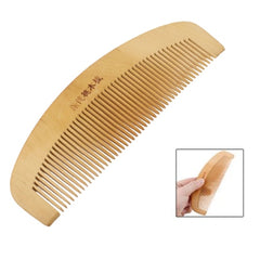 Hair Comb Made From Natural Wood 5.8 Inches