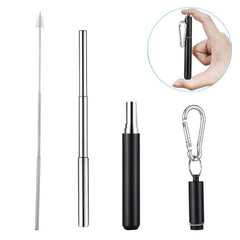 Telescopic Stainless Steel Drinking Straw