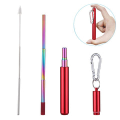 Telescopic Stainless Steel Drinking Straw