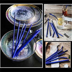 Color Changing Stainless Steel Straw - Hot And Cold Color Change - Reusable, Sustainable, Fun!