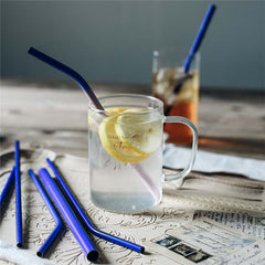 Color Changing Stainless Steel Straw - Hot And Cold Color Change - Reusable, Sustainable, Fun!