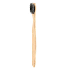 EcoXCulture Bamboo Toothbrush With Charcoal Soft Bristle Super Teeth Whitening Power