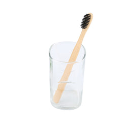 EcoXCulture Bamboo Toothbrush With Charcoal Soft Bristle Super Teeth Whitening Power