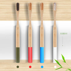 EcoXCulture Bamboo Toothbrush With Charcoal Soft Bristle Super Teeth Whitening Power