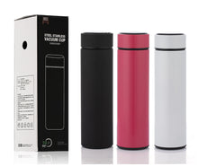 Smart Stainless Steel Water Bottle With LCD Touch Screen