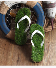 Grass Sandals - Supper Stylish Summer Flip Flops - Nature Lover's Favorite Sandals