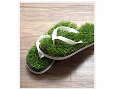 Grass Sandals - Supper Stylish Summer Flip Flops - Nature Lover's Favorite Sandals