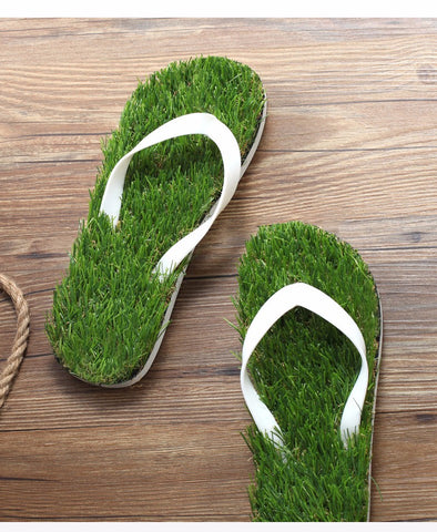 Grass Sandals - Supper Stylish Summer Flip Flops - Nature Lover's Favorite Sandals