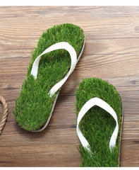 Grass Sandals - Supper Stylish Summer Flip Flops - Nature Lover's Favorite Sandals