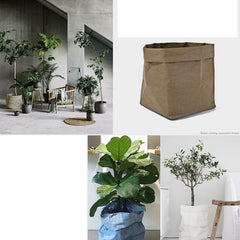 Super Strong and Washable Multiuse Kraft Paper Bags (Storage, Organizer, Plants, Clothing)