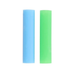 Silicone Straw Tips Anti-Teeth Collision Fits 1/4 inch Wide Stainless Steel Straws (Colors May Vary)