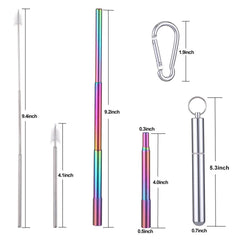 Telescopic Stainless Steel Drinking Straw