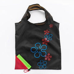 Fruit Flower Reusable Grocery X-Large Bags Cute Designs, Foldable to Fit In Pocket, Machine Washable