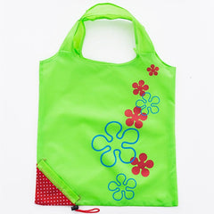 Fruit Flower Reusable Grocery X-Large Bags Cute Designs, Foldable to Fit In Pocket, Machine Washable