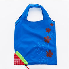 Fruit Flower Reusable Grocery X-Large Bags Cute Designs, Foldable to Fit In Pocket, Machine Washable