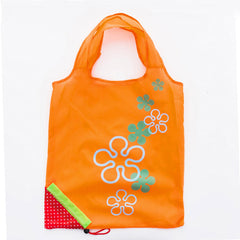 Fruit Flower Reusable Grocery X-Large Bags Cute Designs, Foldable to Fit In Pocket, Machine Washable