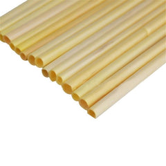 Natural Biodegradable Wheat Straw (100 Pieces)