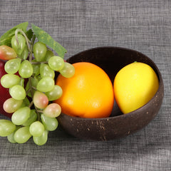 Handcrafted Coconut Bowls 100% Natural - Perfect for Soup, Salads and Fruit Bowls