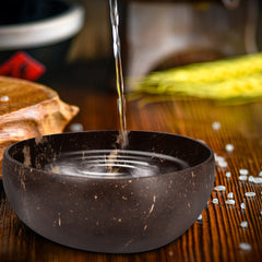 Handcrafted Coconut Bowls 100% Natural - Perfect for Soup, Salads and Fruit Bowls