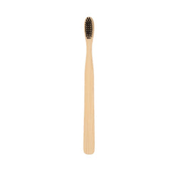 EcoXCulture Bamboo Toothbrush With Charcoal Soft Bristle Super Teeth Whitening Power