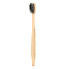 EcoXCulture Bamboo Toothbrush With Charcoal Soft Bristle Super Teeth Whitening Power