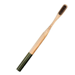 EcoXCulture Bamboo Toothbrush With Charcoal Soft Bristle Super Teeth Whitening Power