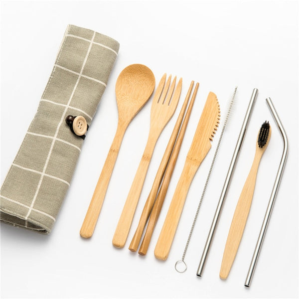 Eco Dinnerware Bamboo Set - The Perfect Set