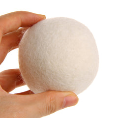 Reusable Premium Sheep Wool Dryer Ball, Natural and Organic Fabric Softener