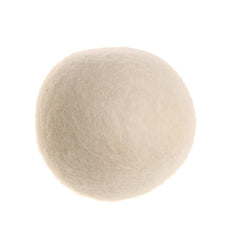 Reusable Premium Sheep Wool Dryer Ball, Natural and Organic Fabric Softener