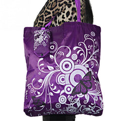 Space Flower Collection Eco Shoulder Bag Reusable Folding Grocery Eco Bags