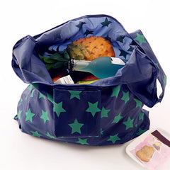 Reusable Eco Folding Grocery Bags Star Blossom Collection