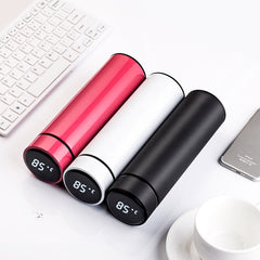 Smart Stainless Steel Water Bottle With LCD Touch Screen