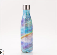 Stainless Steel Water Bottle Leak-Proof and Vacuum Insulated (500ml/16oz)