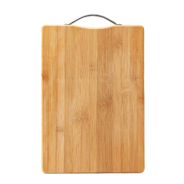 Bamboo Cutting Board w/ Handle - Non-Slip - 3 Sizes to Choose From (1-Piece)